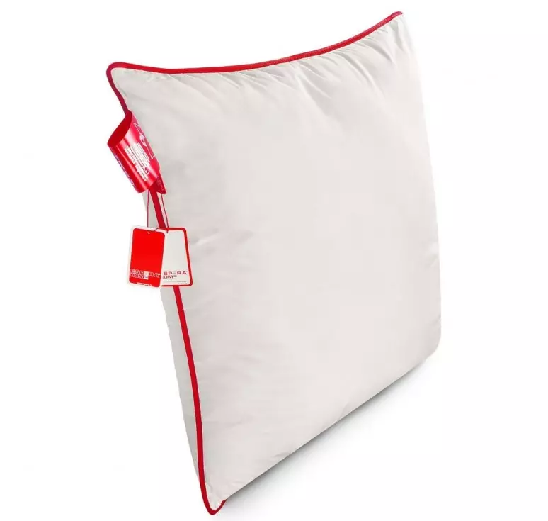 Esera Home Pillows: Анатомал, эс тутум жана латекс эффект, башка жаздыктар, сын-пикирлер 20749_14