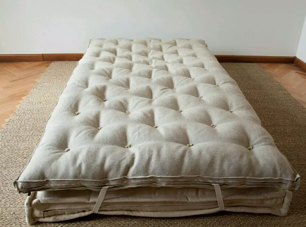 沙发上的床垫：160x200和140x200，80x200等尺寸。这是什么？顶级尖端。矫形乳胶床垫和其他物种。如何选择它们？ 20773_6