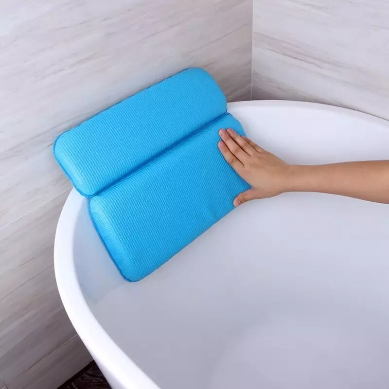 หมอนสำหรับอาบน้ำ: ใต้ศีรษะและใต้หลังหมอนบนถ้วยดูดสำหรับอาบน้ำแนวตั้งและแนวนอนอื่น ๆ 20779_11