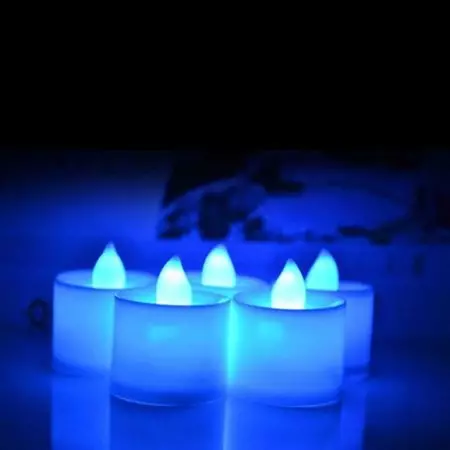 ЛЕД свеће: електронске свеће на батеријама са имитацијом пламена за домаће декор, вештачке пластичне свеће са даљинским управљачем и другим 20812_17