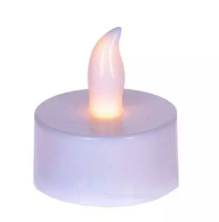 LED Lilin: Lilin elektronik ing baterei kanthi niru geni kanggo dekorasi omah, lilin plastik kanthi remot lan liyane 20812_8