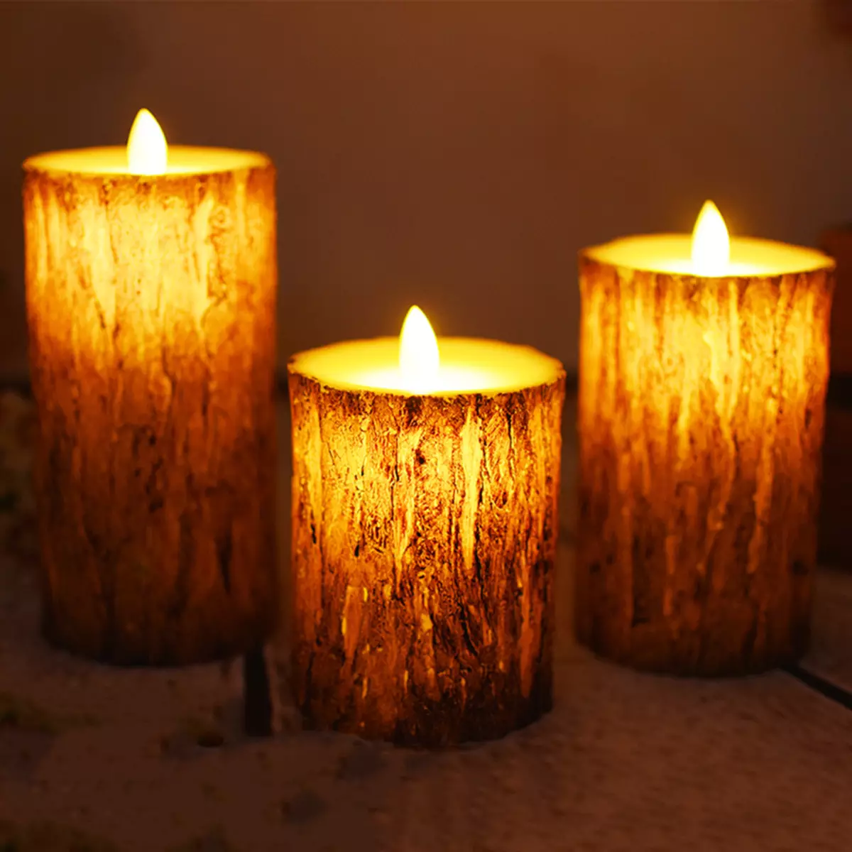 ЛЕД свеће: електронске свеће на батеријама са имитацијом пламена за домаће декор, вештачке пластичне свеће са даљинским управљачем и другим 20812_9