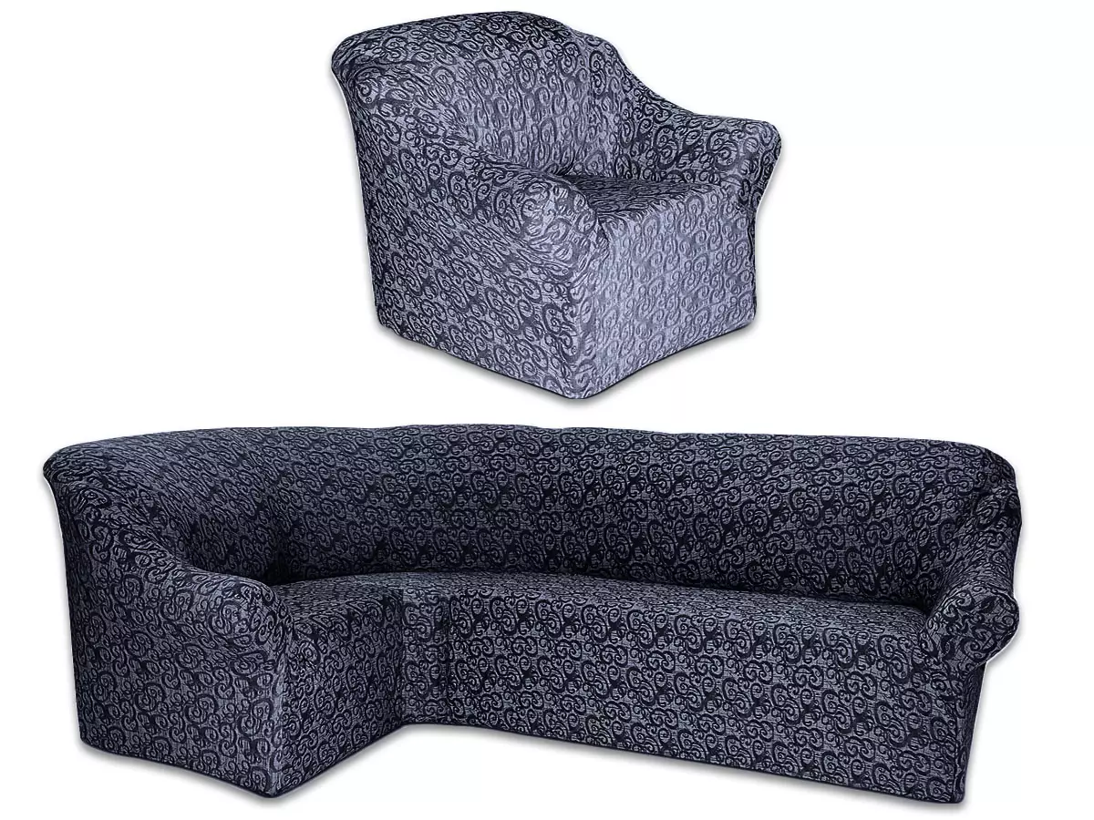 Eurochet კუთხეში Sofa (31 ფოტო): როგორ აცვიათ Sofa ერთად თაროზე კუთხეში, ერთად protrusion მარცხენა ან მარჯვენა? როგორ უნდა გაიყვანოს საქმე მოდელი გარეშე armrests? 20864_12