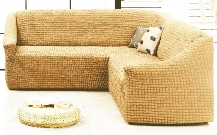 Eurochet al sofà de la cantonada (31 fotos): com utilitzar en un sofà amb un prestatge a la cantonada, amb una protuberància a la part esquerra o dreta? Com treure el cas d'un model sense braços? 20864_29