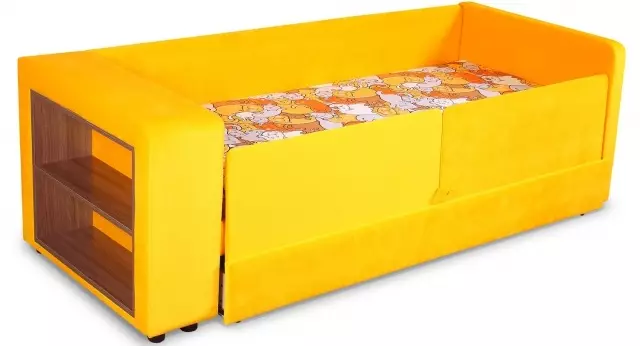 Sofaer med sofa til børn fra 3 år (51 billeder): Seng sofa til piger og drenge, folde sofaer med side 20870_20