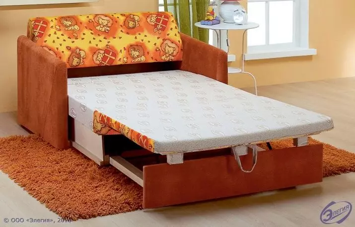 Κοροδοαινικά κρεβάτια (35 φωτογραφίες): Επιλέξτε στα κορίτσια δωμάτιο 7, 10 ετών και άλλη ηλικία, μαλακό, ροζ, με συρτάρια και άλλα καναπέδες κρεβάτια 20874_19