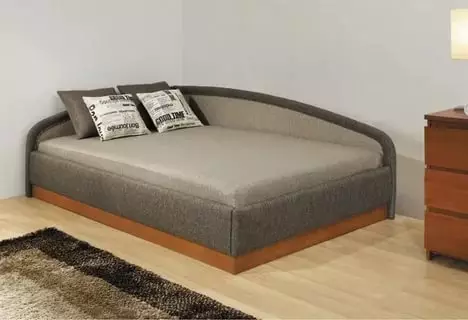 Ottoman dengan Mekanisme Pengangkatan (63 Foto): Tahtta Bed 90x200 cm dan 120x200 cm, 140x200 cm dan 160x200 cm, ukuran lain. Model ganda dan tunggal 20885_39