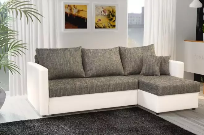 Kalidad nga stofas ​​sa eskina: Giunsa pagpili ang usa ka komportable nga sofa sa maayong kalidad? Mga Modelo sa Rating 20892_3