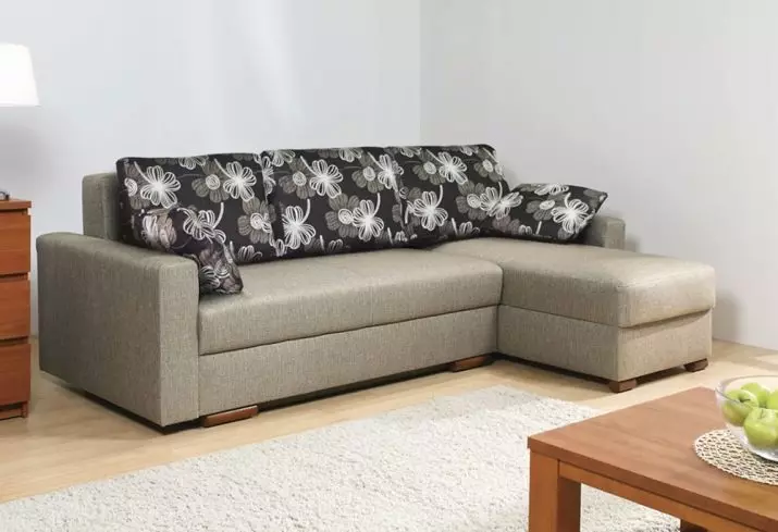 Kalidad nga stofas ​​sa eskina: Giunsa pagpili ang usa ka komportable nga sofa sa maayong kalidad? Mga Modelo sa Rating 20892_4