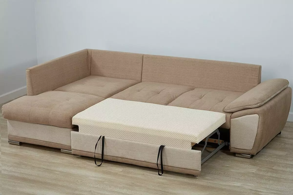 Kutak ortopedskih sofasa: pogled na modele za svakodnevno spavanje, s neovisnim izvorima i ortopedskom spavaćom sobom, s tvrdom bazom i anatomskim 20905_24