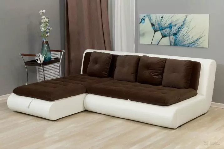 Γωνιακές ορθοπεδικές καναπέδες: Άποψη μοντέλων για καθημερινό ύπνο, με ανεξάρτητες πηγές και ορθοπεδική κρεβατοκάμαρα, με σκληρή βάση και ανατομική 20905_33
