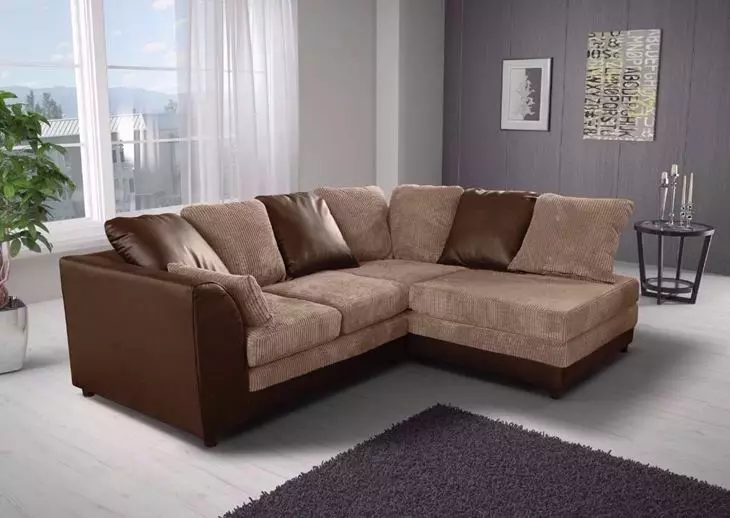 Makona ang'onoang'ono omwe ali ndi malo ogona: sofa yaying'ono ya 2000x1400 mm ndikuyatsa mbali zina. Sankhani mini-sofa 20908_30