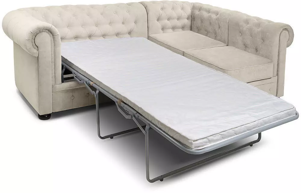 Γωνιακές καναπέδες-κρεβάτια με ορθοπεδικό στρώμα: μια επισκόπηση μοντέλων για καθημερινή χρήση, κριτήρια επιλογής 20910_6