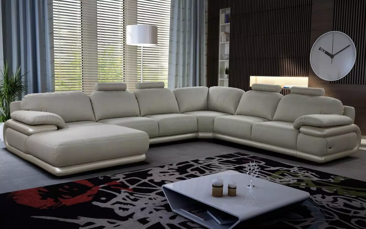 Ghế sofa góc mô-đun (57 ảnh): Kích thước lớn và các mô hình hiện đại gấp 20913_11