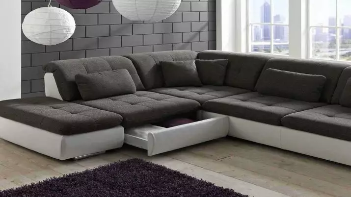Ghế sofa góc mô-đun (57 ảnh): Kích thước lớn và các mô hình hiện đại gấp 20913_2