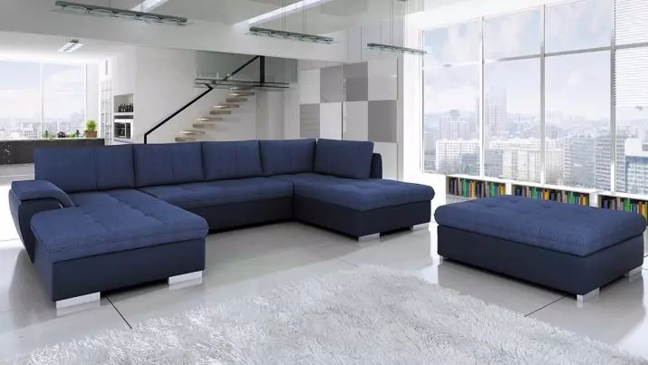 Ghế sofa góc mô-đun (57 ảnh): Kích thước lớn và các mô hình hiện đại gấp 20913_47