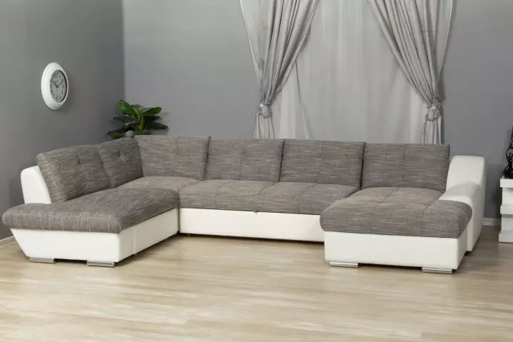 Ghế sofa góc mô-đun (57 ảnh): Kích thước lớn và các mô hình hiện đại gấp 20913_7