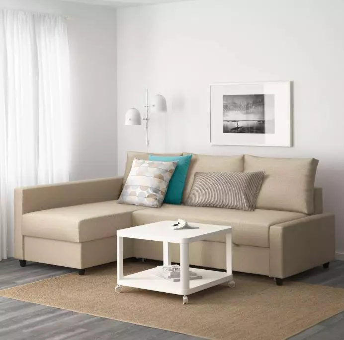 Little Corner Sofas (75 fotos): Dimensiones de pequeños sofás pequeños sofás. Sofás compactos plegables y poco lóginales en el interior. 20914_10