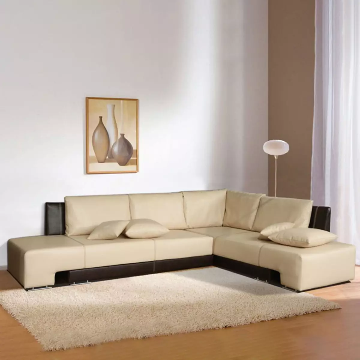 Little Corner Sofas (75 fotos): Dimensiones de pequeños sofás pequeños sofás. Sofás compactos plegables y poco lóginales en el interior. 20914_12