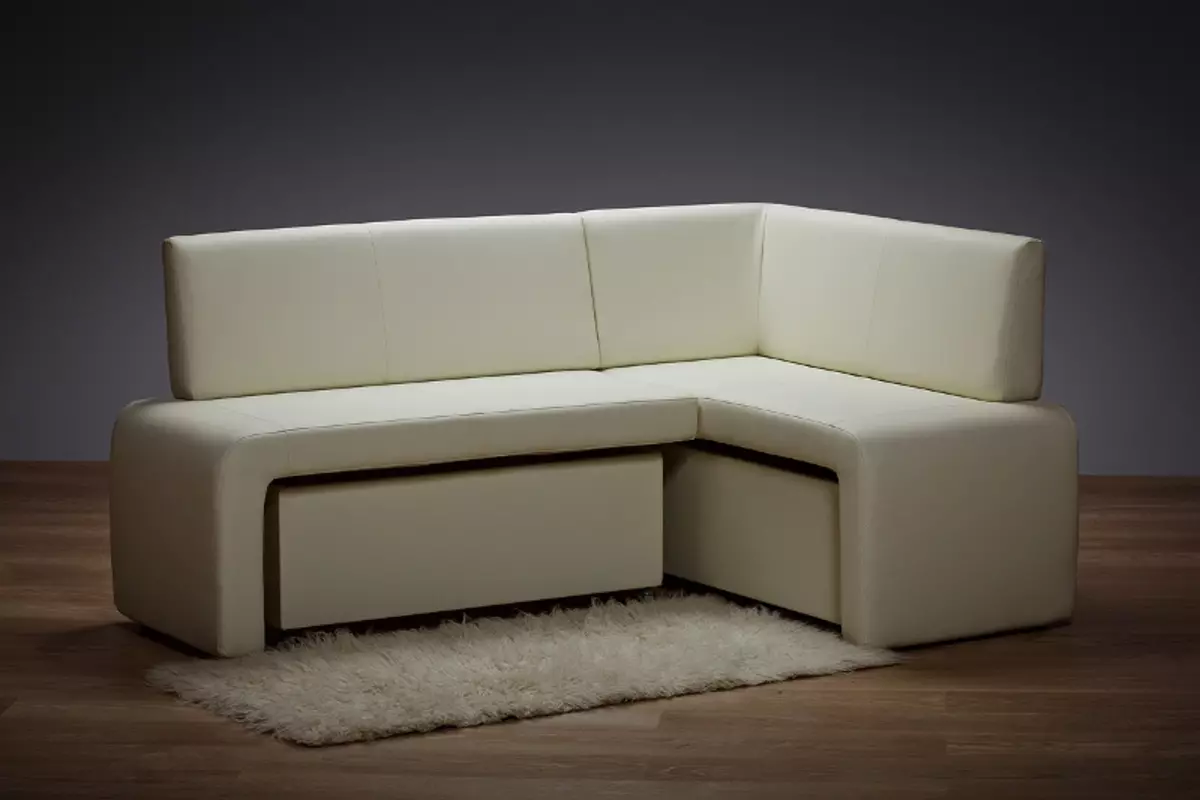 Sofa sudut kecil (75 gambar): Dimensi sofa kecil sofa kecil. Lipat padat dan sofa tidak terkawal di pedalaman 20914_35