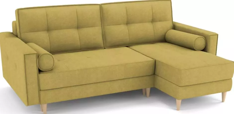 Sofa sudut kecil (75 gambar): Dimensi sofa kecil sofa kecil. Lipat padat dan sofa tidak terkawal di pedalaman 20914_37
