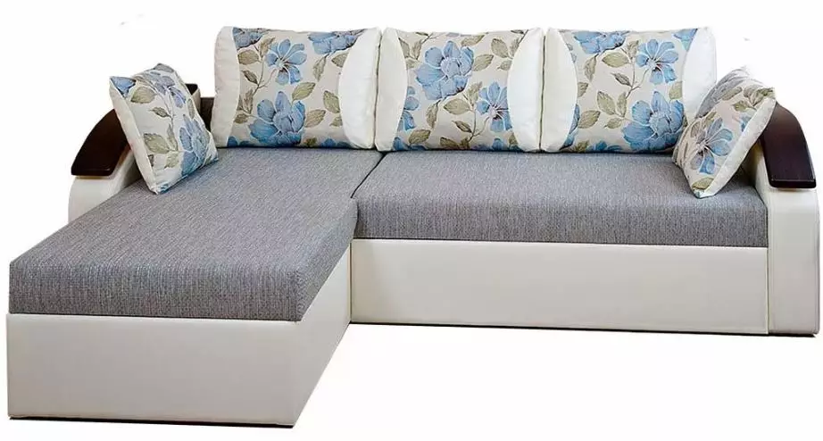 Маленькі кутові дивани (75 фото): розміри невеликих малогабаритних канапок. Компактні розкладні і нерозкладні дивани в інтер'єрі 20914_49