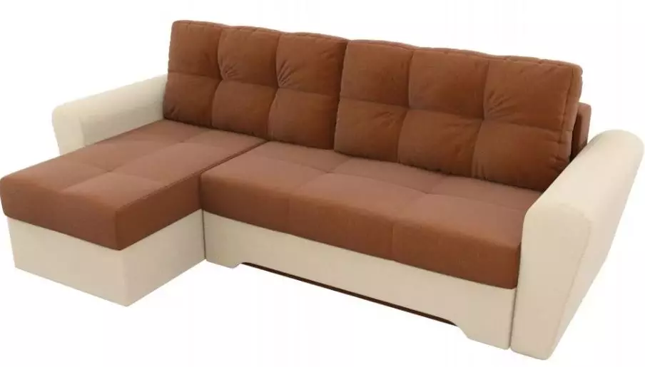 Sofa sudut kecil (75 gambar): Dimensi sofa kecil sofa kecil. Lipat padat dan sofa tidak terkawal di pedalaman 20914_50