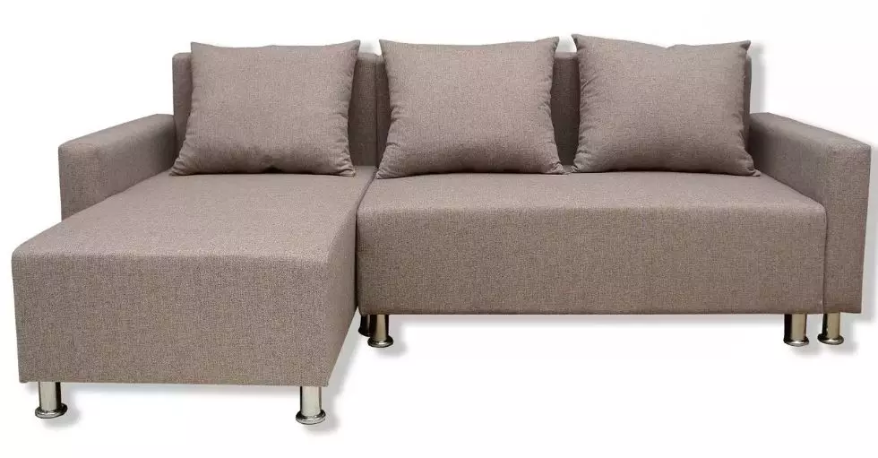 Sofa sudut kecil (75 gambar): Dimensi sofa kecil sofa kecil. Lipat padat dan sofa tidak terkawal di pedalaman 20914_51