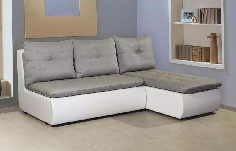 Ghế sofa góc không có tay vịn (34 ảnh): 2000x1500 và 2000x1400 mm, gấp nhỏ và khác, ưu và nhược điểm 20915_8