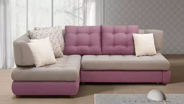 Kutna sofa bez naslona za ruke (34 fotografije): 2000x1500 i 2000x1400 mm, preklapanje malih i drugih, prednosti 20915_9