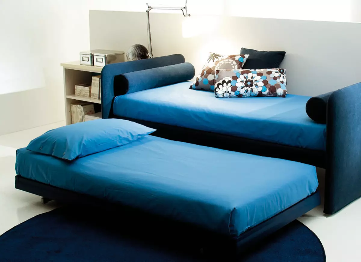 沙发床适用于青少年（57张照片）：型号的变压器，带有矫形或标准床垫，带抽屉等床铺 20920_17