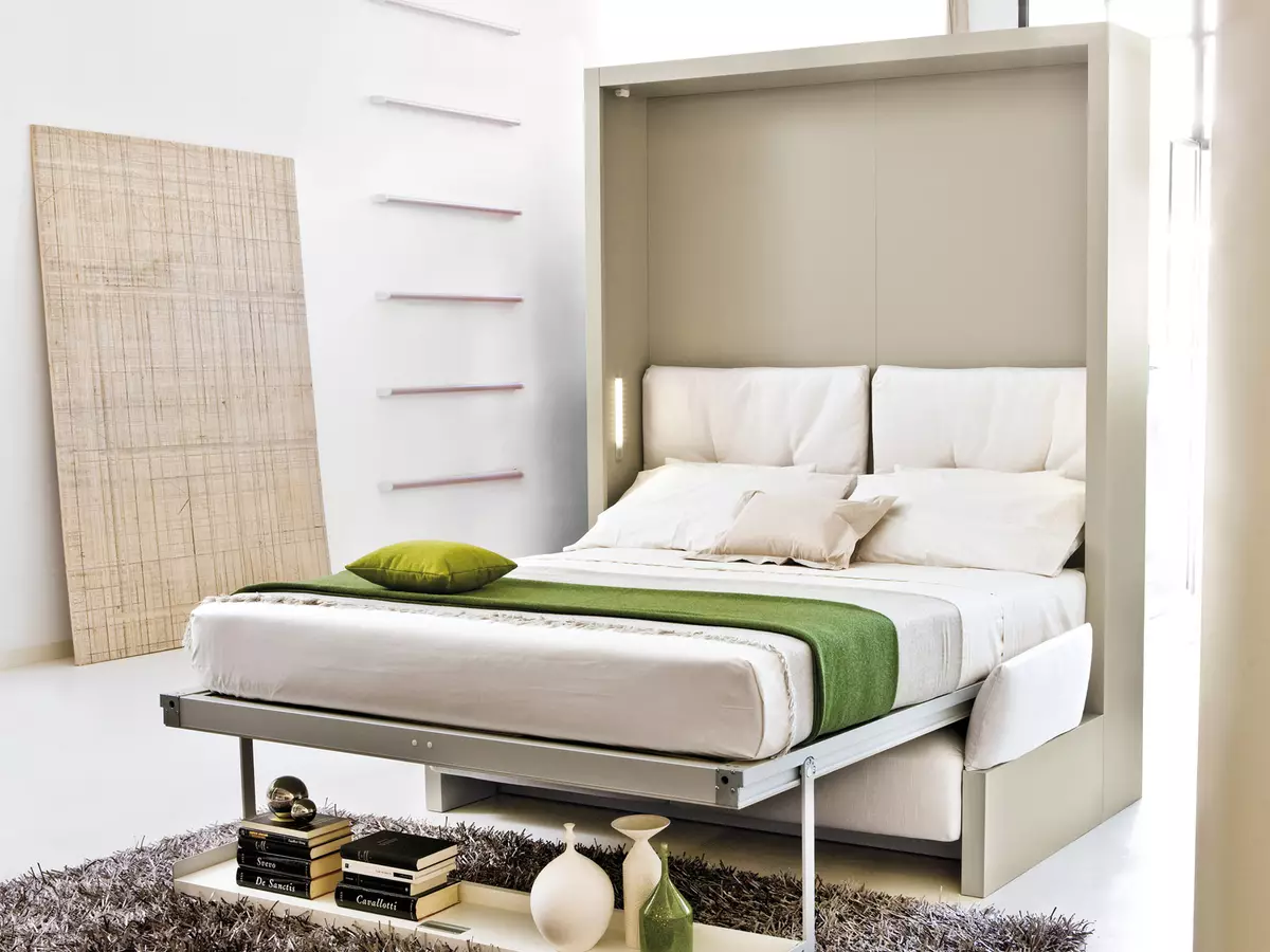 Sofa pentru adolescenți (57 fotografii): modele transformatoare cu o saltea ortopedică sau standard, paturi cu sertare și altele 20920_23