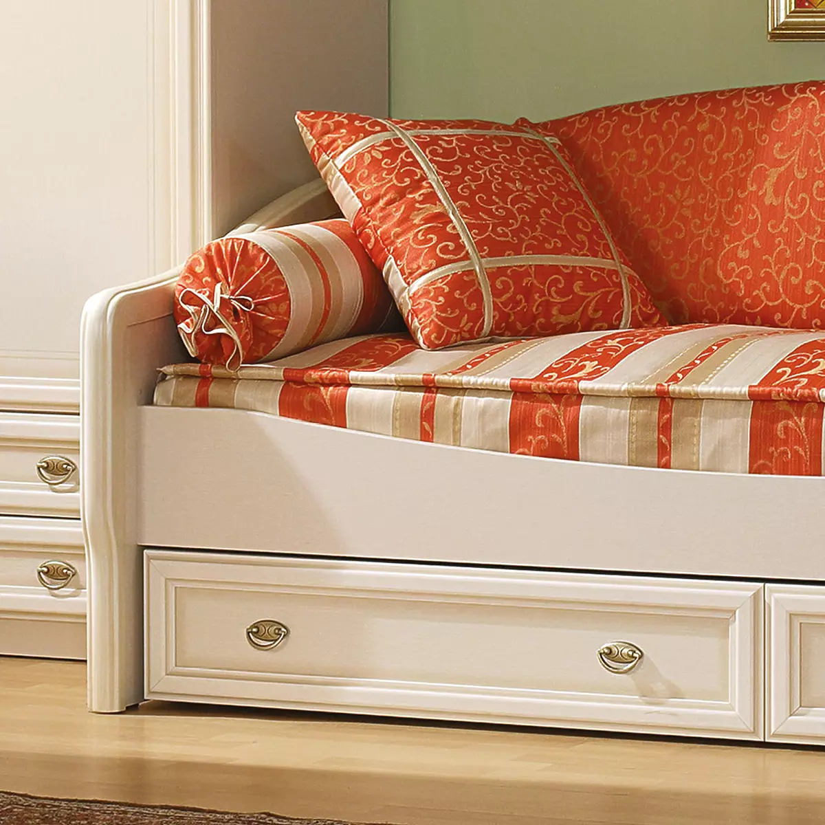 Sofa Beds For Adolescents (57 Photos): Mga modelo ng mga transformer na may orthopedic o standard mattress, kama na may drawers at iba pa 20920_31