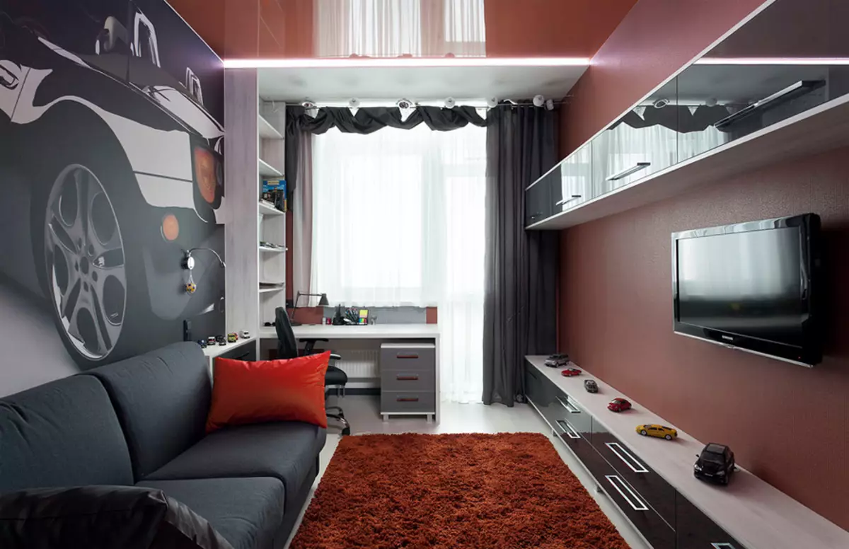 Sofa Giường cho thanh thiếu niên (57 ảnh): Mô hình Transformers với một nệm chỉnh hình hoặc tiêu chuẩn, giường với ngăn kéo và những người khác 20920_4