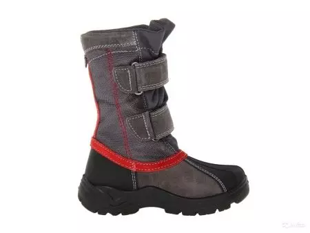 Rieker Boots (49 foto): Model sepatu bot suede putih wanita dan wedge, serta firma sepatu bayi Riker, ulasan 2092_14