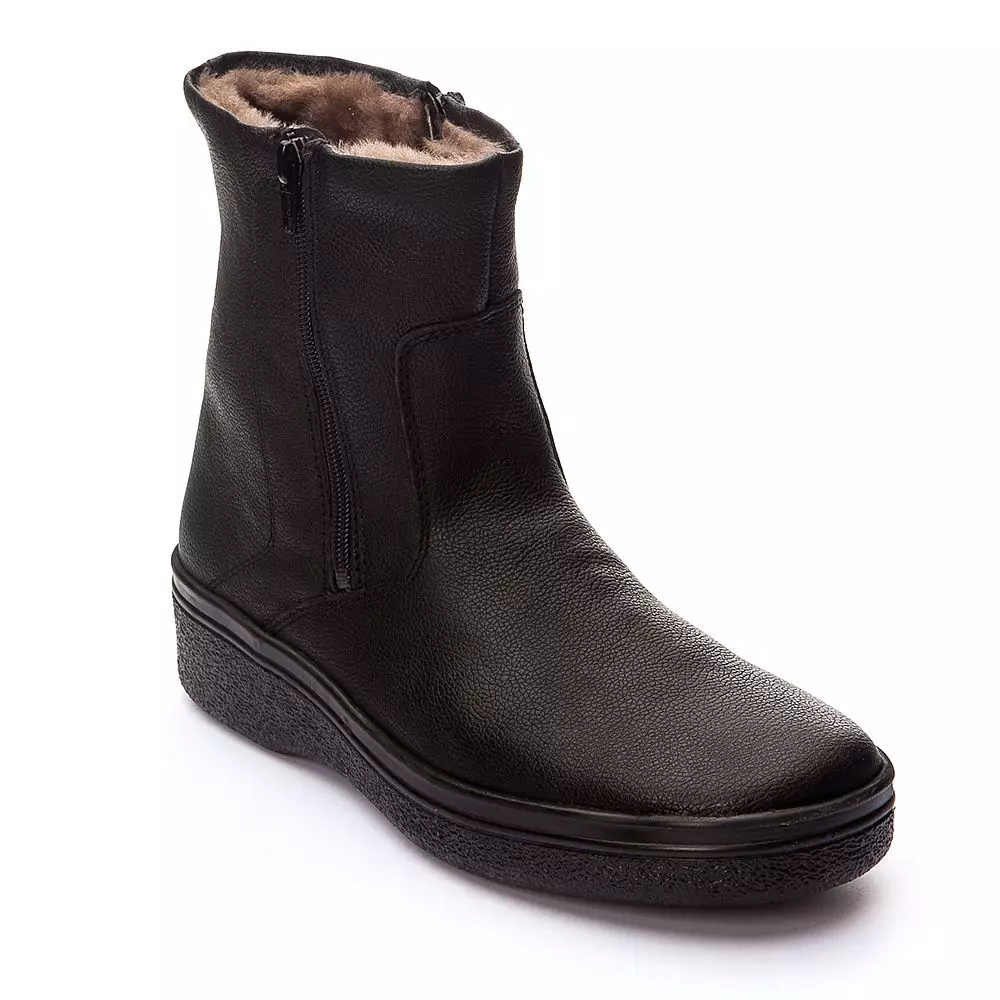 Rieker Boots (49 foto): Model sepatu bot suede putih wanita dan wedge, serta firma sepatu bayi Riker, ulasan 2092_22