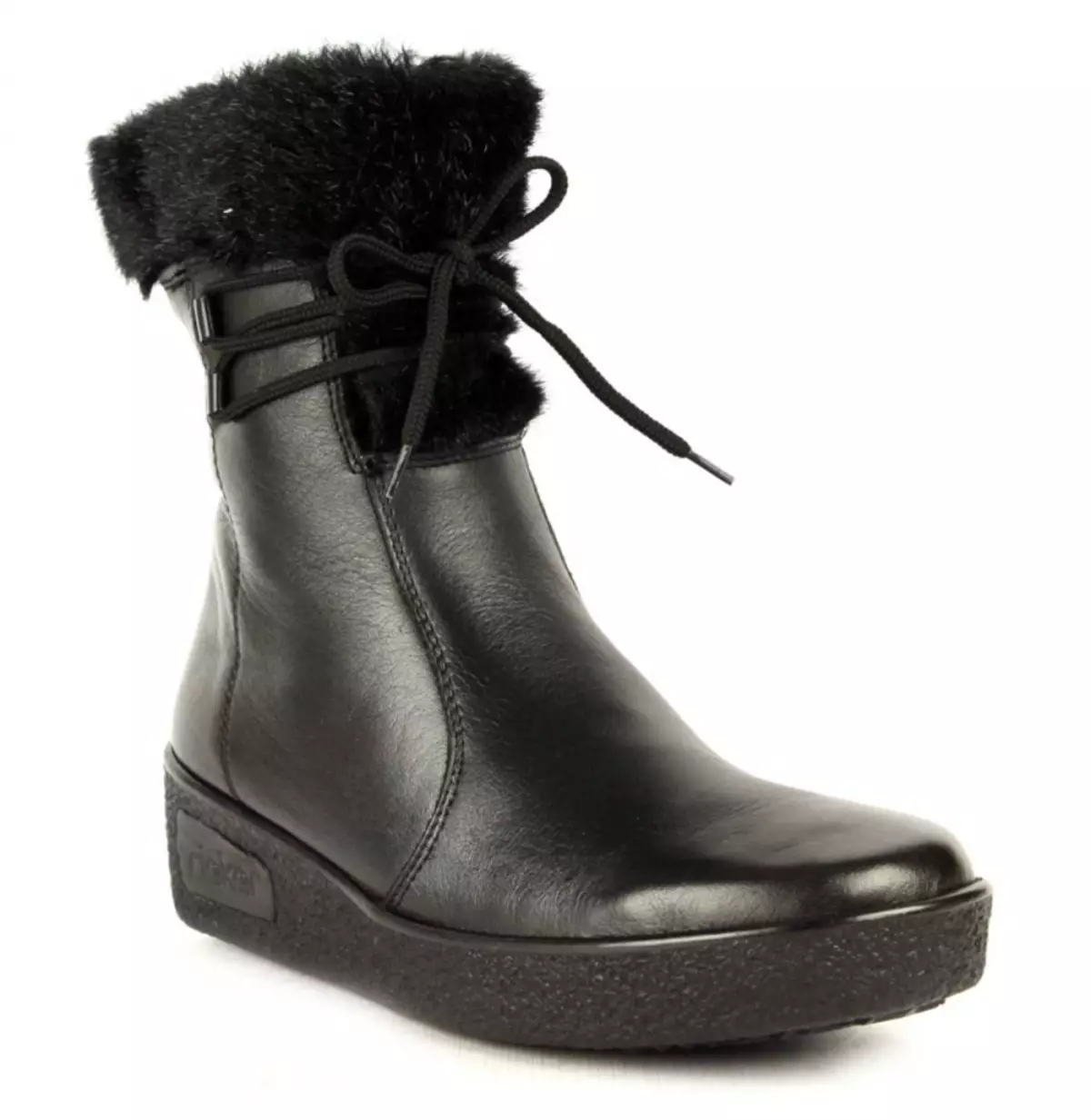 Rieker Boots (49 bilder): Women's White Suede Boots Modeller og en kile, samt Baby Boots Firms Riker, Anmeldelser 2092_34