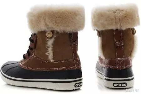 Boots Musim Dingin Crocs (32 foto): Model Hangat Bayi untuk Musim Dingin, Ulasan Pemilik 2094_17