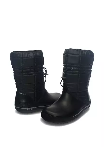 Ama-Crocs Winter Boots (izithombe ezingama-32): Amamodeli afudumele wengane ebusika, ukubuyekezwa komnikazi 2094_5