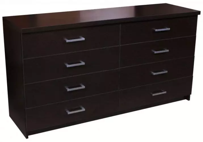 Dresser pentru bucatarie (53 poze): Cabinet de bucatarie cu sertare pentru vase, design de porumb in stil clasic, piept de sertare cu suprafata de lucru, modele elegante de plastic 20964_40