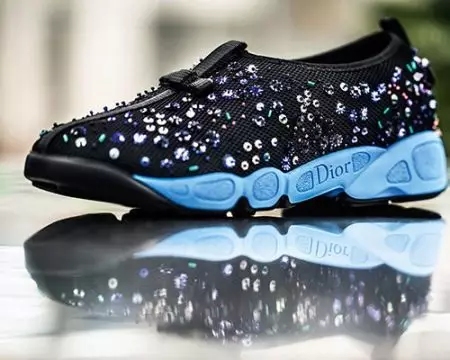 I-Dior Sneaker (izithombe ezingama-52): Amamodeli agqamile, i-Dior Friond yasekuqaleni 2097_20