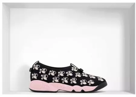 I-Dior Sneaker (izithombe ezingama-52): Amamodeli agqamile, i-Dior Friond yasekuqaleni 2097_27
