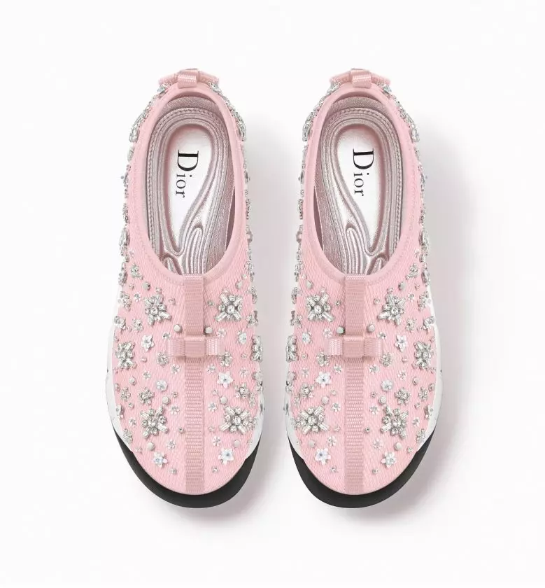 I-Dior Sneaker (izithombe ezingama-52): Amamodeli agqamile, i-Dior Friond yasekuqaleni 2097_28