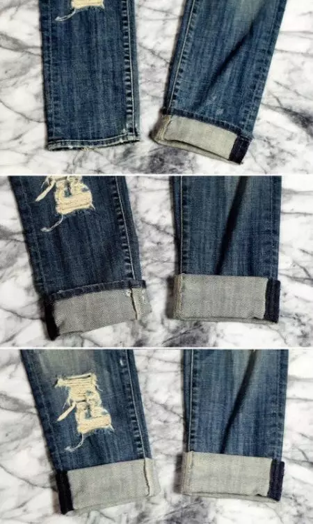Kumaha ngagem sneakers kalayan jeans (58 poto): Kombinasi, gambar sareng Lukas 2099_13