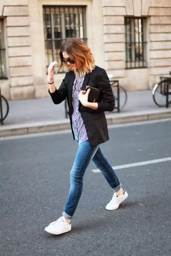 How To Wear Sneakers with Jeans (58 photos): Combination, Images and Luke 2099_46