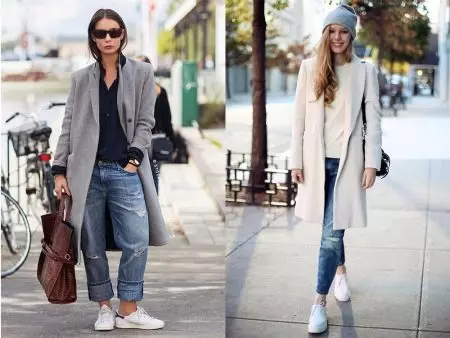 Sådan bærer man sneakers med jeans (58 billeder): Kombination, billeder og luke 2099_9