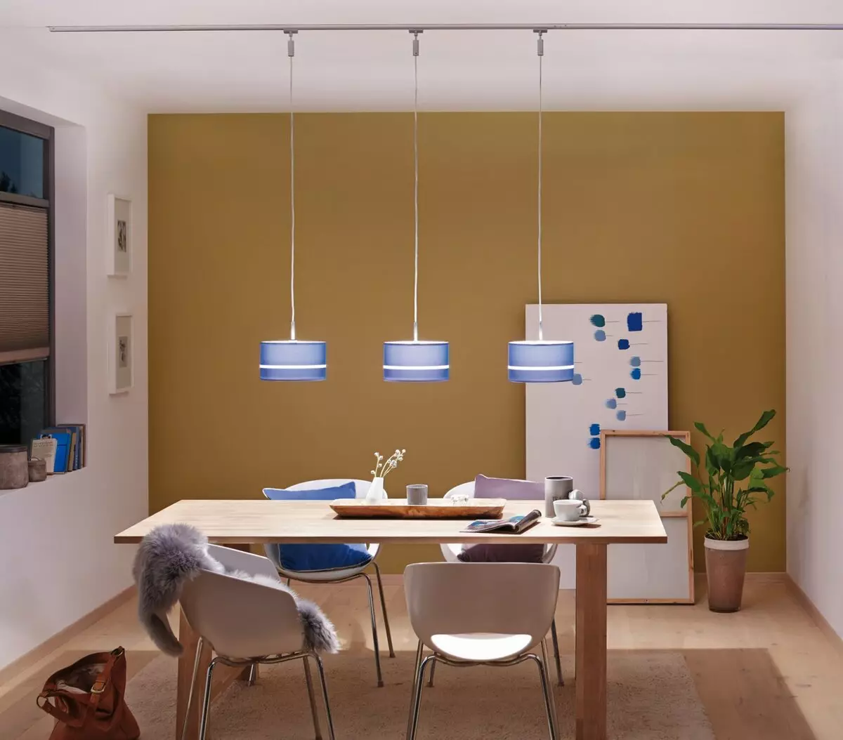 Küchenlampen (74 Fotos): Küchenschaufel- und Wand-Sensorlampen, Overhead- und Track-Lampen und -decke, andere Optionen 21003_26