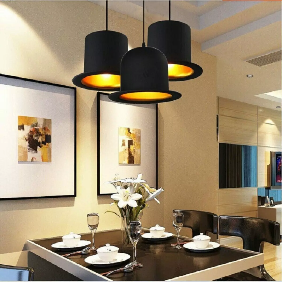 Kitchen lamps (74 photos): Kitchen sconce and wall-mounted sensor lamps, overhead and track lamps and ceiling, other options 21003_62