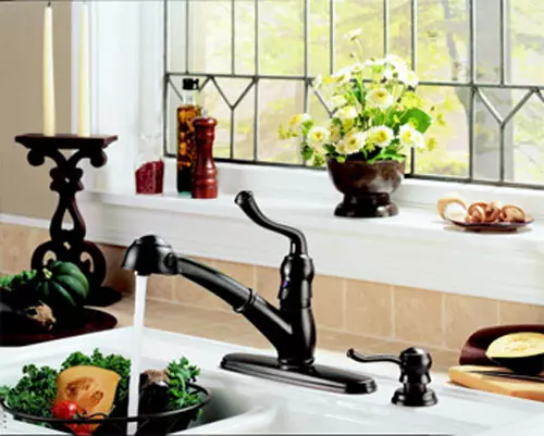 Սեւ ծորակներ խոհանոցի համար (23 լուսանկար). Սեւ գրանիտի խոհանոցի ամբարձիչների ակնարկը `լոգարիթմական ջրով կարող է լինել լոգարիթմական ջրով 21054_5