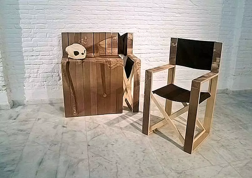 접이식 주방 의자 (43 장의 사진) : 등받이가있는 폴딩 모델, 목조 주방 의자 변압기 및 기타 접이식 모델 21067_13